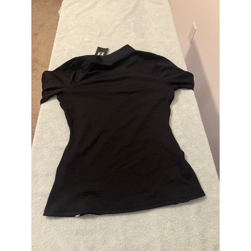 Under Armour Vanish CW 1/2 Zip Womens Small Black Pullover NWT $80 MSRP - Picture 5 of 6